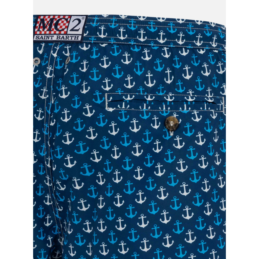 Mc2 Saint Barth Polyester Micro Fantasy Anchor Sea — view 4