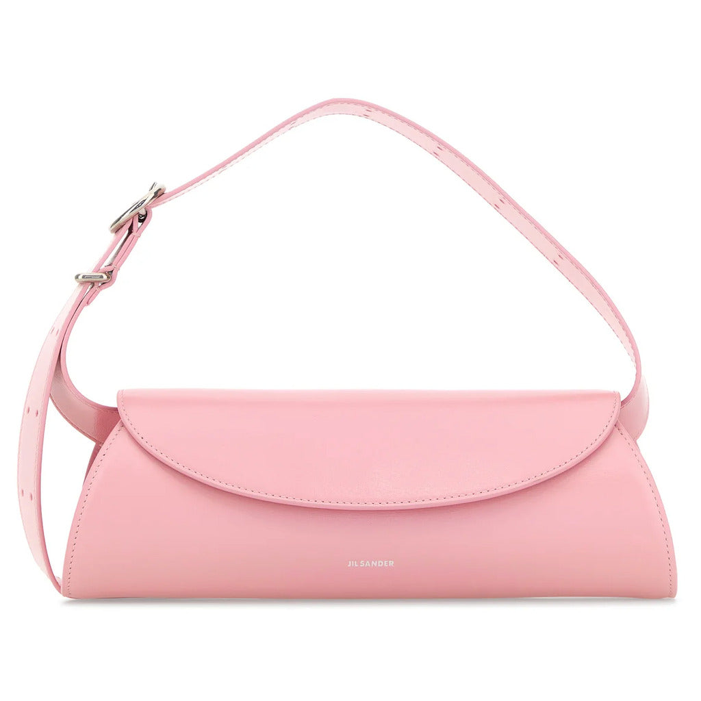 Jil Sander Leather Crossbody Bag Pink