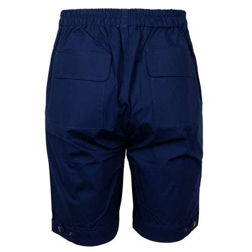 Alpha Studio , Bermuda Shorts Made In Italy, Olive — view 2