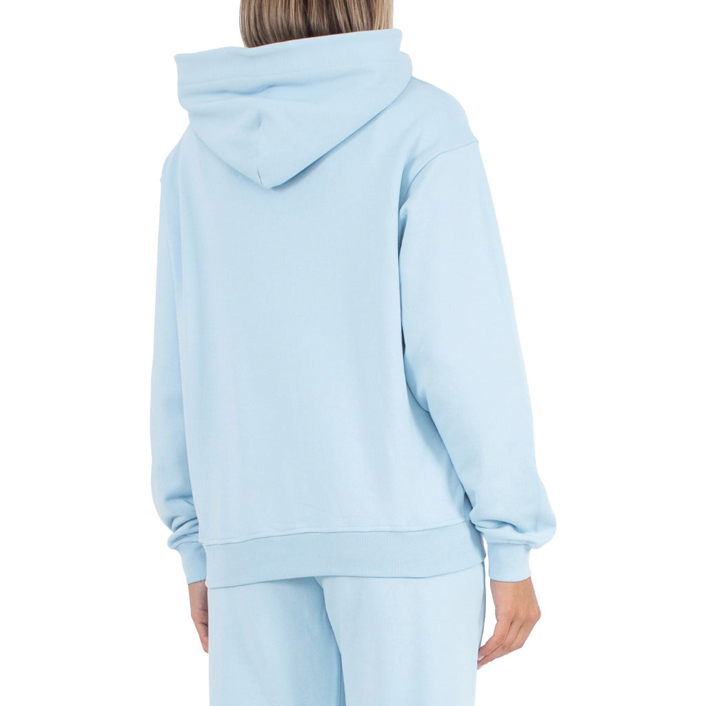 Comme Des Fuckdown Cotton Sweatshirt Azzurra — view 3