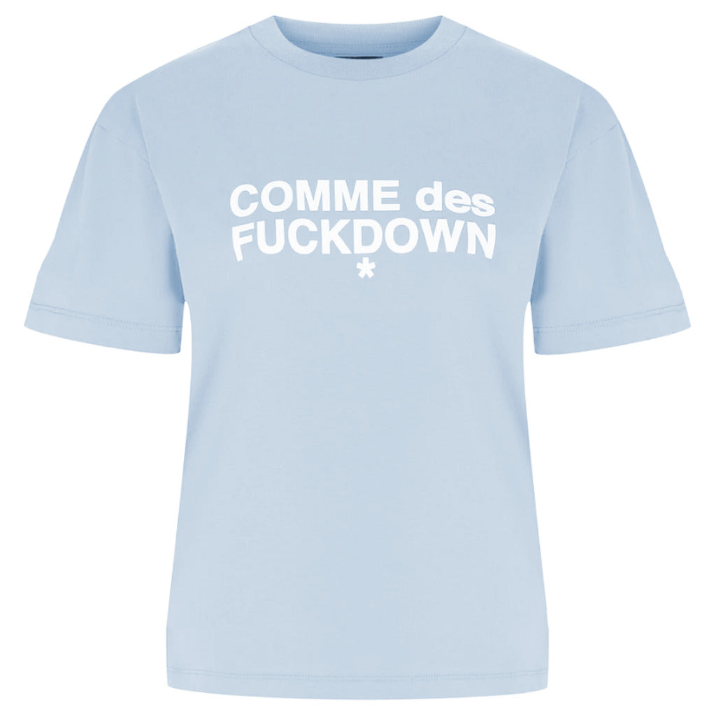 comme des fuckdown - T-shirt & Top - cfabw-00073-azzurro