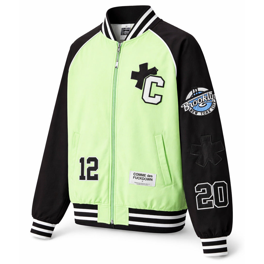 Comme Des Fuckdown Cotton Jacket Bomber Foderata — view 3