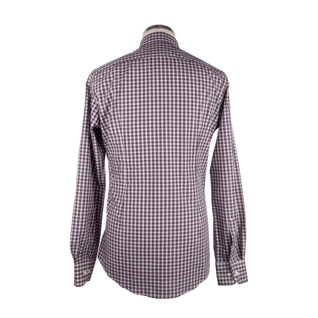 100% Milano Cotton Shirt Red — view 2