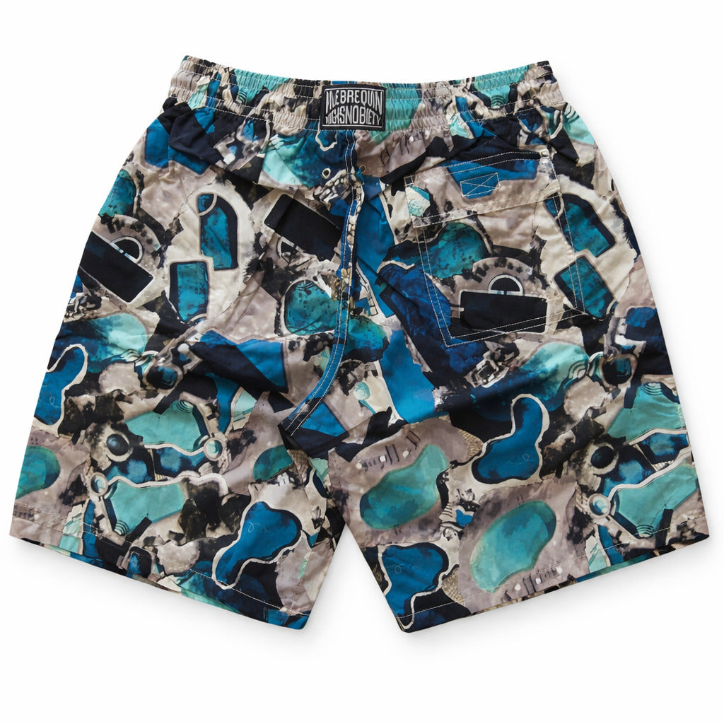 Vilebrequin Cotton Swim Shorts Abstract Print — view 2