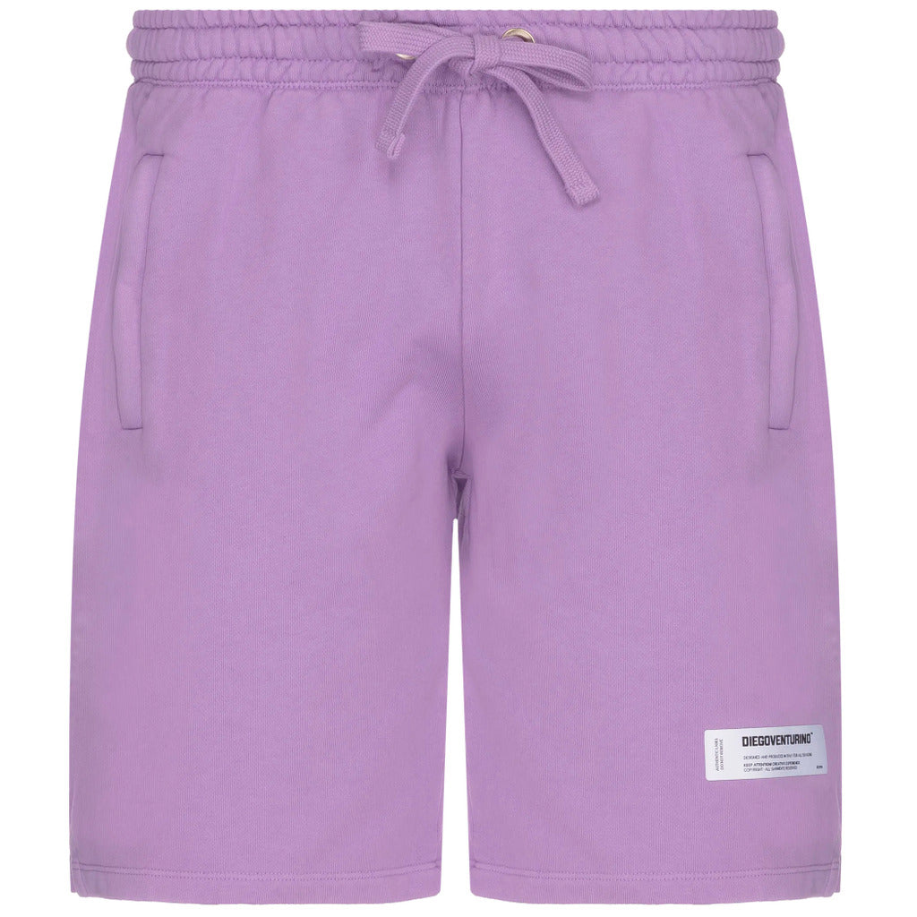 Diego Venturino Cotton Shorts Lilac