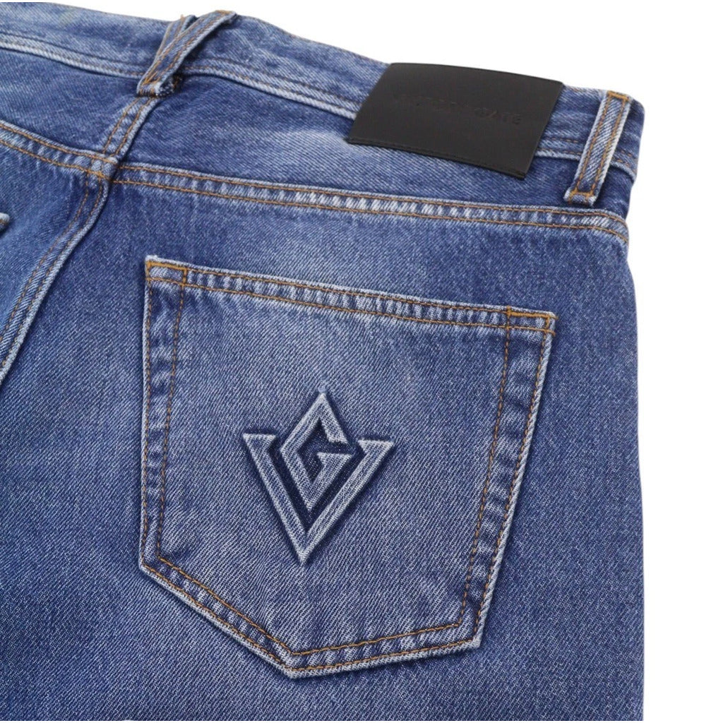 Victory Gate Denim Slim Fit Indaco Mid — view 3