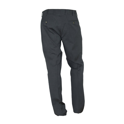 100% Milano Polyester Viscose Trousers Grey — view 2