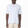 Alpha Studio Cotton Polo Tintura Marmorizzata