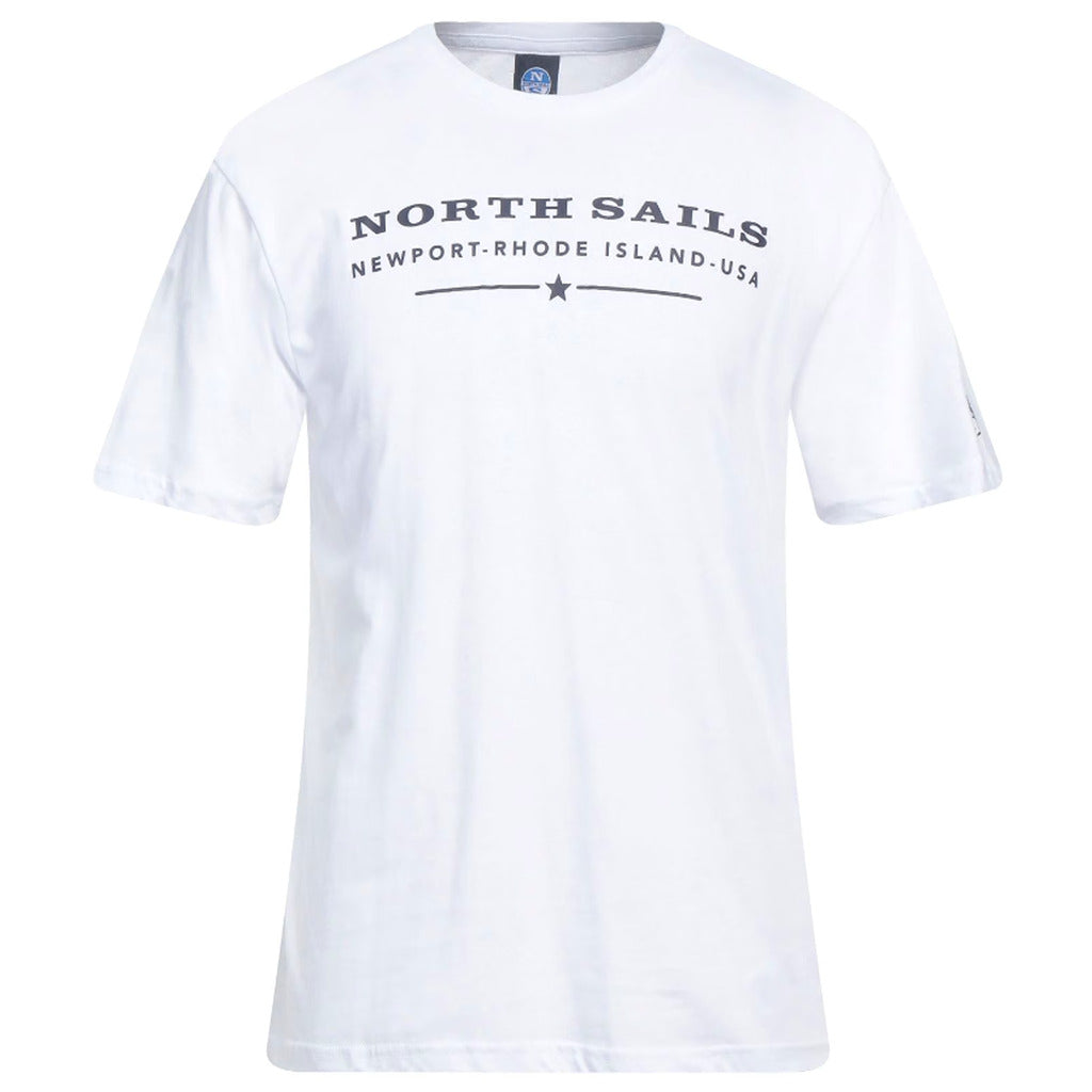 North Sails Cotton Newport Rhode Island T-Shirt White
