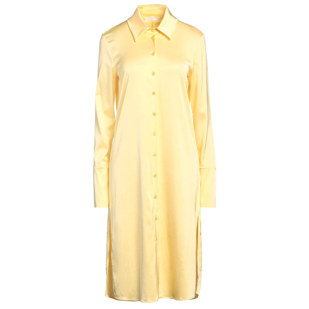 Patrizia Pepe Dress Chemisier Clarity Yellow