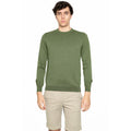 Alpha Studio Cotton Sweater Army Green