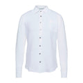 Alpha Studio Linen Shirt White