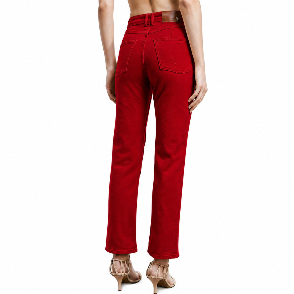Patrizia Pepe Trousers Futuristic Red — view 3