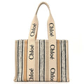 Chloé canvas Cotton Crossbody Bag Beige