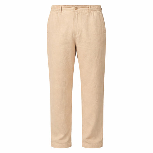 Alpha Studio Linen Trousers Beige