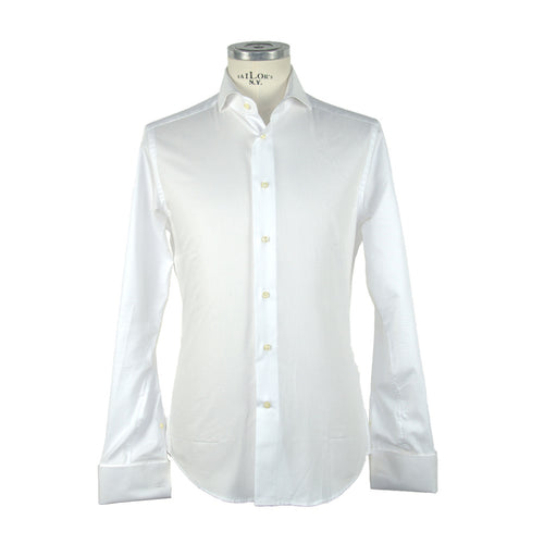 100% Milano Cotton Shirt White