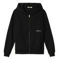 Hinnominate Cotton Zip Hoodie Mini Logo Silver