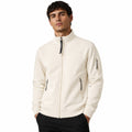 C.P. Company Sweatshirt Polo Collar Cream
