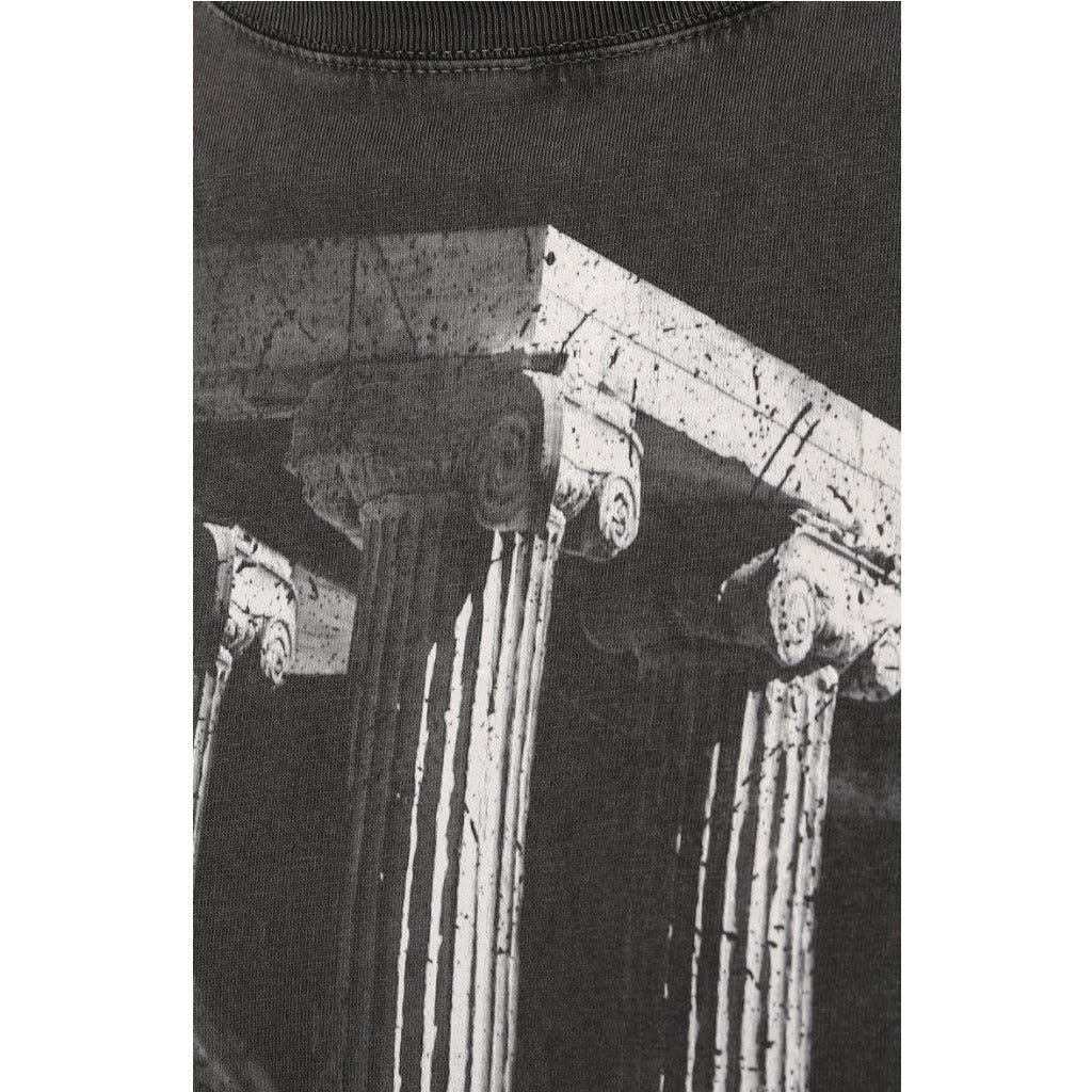 Diego Venturino Cotton T-Shirt Stampa Greca — view 4