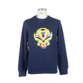 Bikkembergs Cotton Sweatshirt Blue