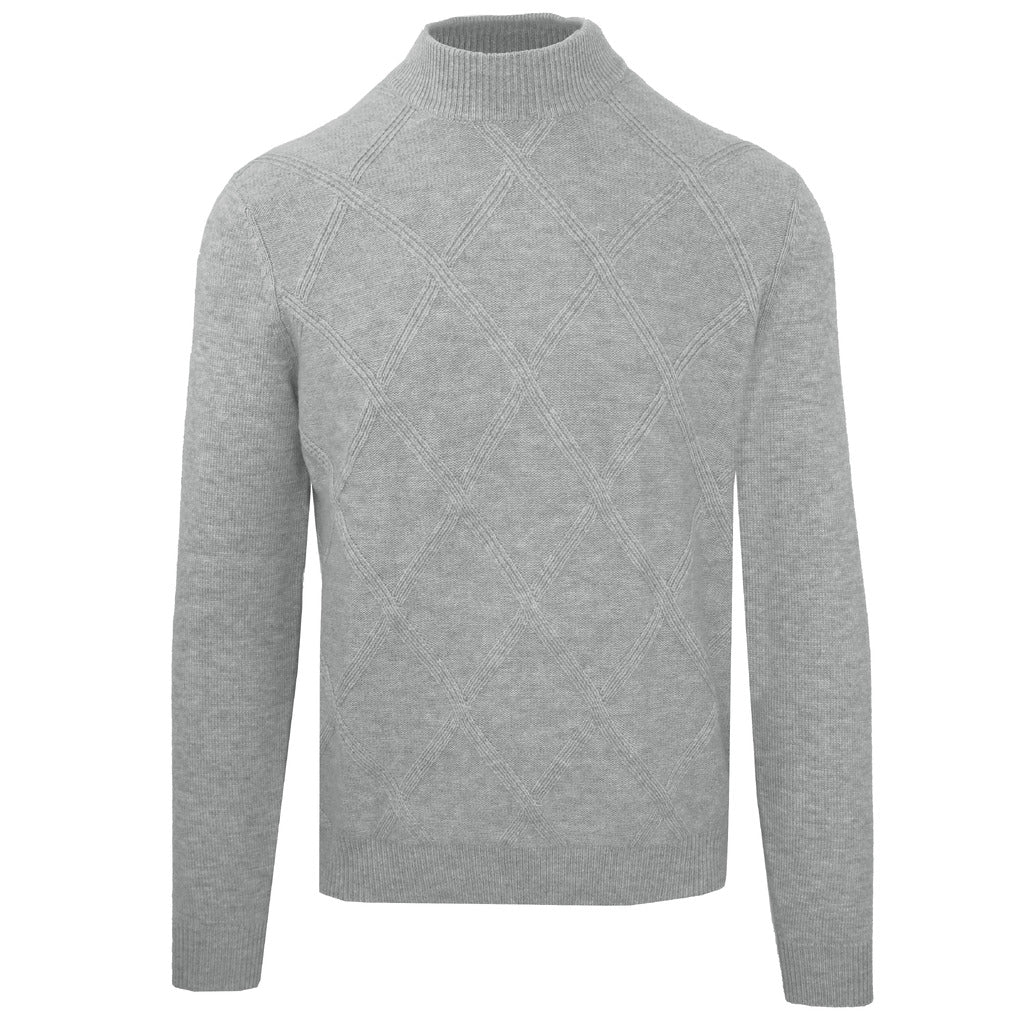 Malo Men'S Turtleneck In Wool And Cashmere With
