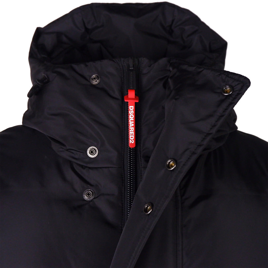 Dsquared2 Nylon Dsq2 Kaban Jacket Black — view 4