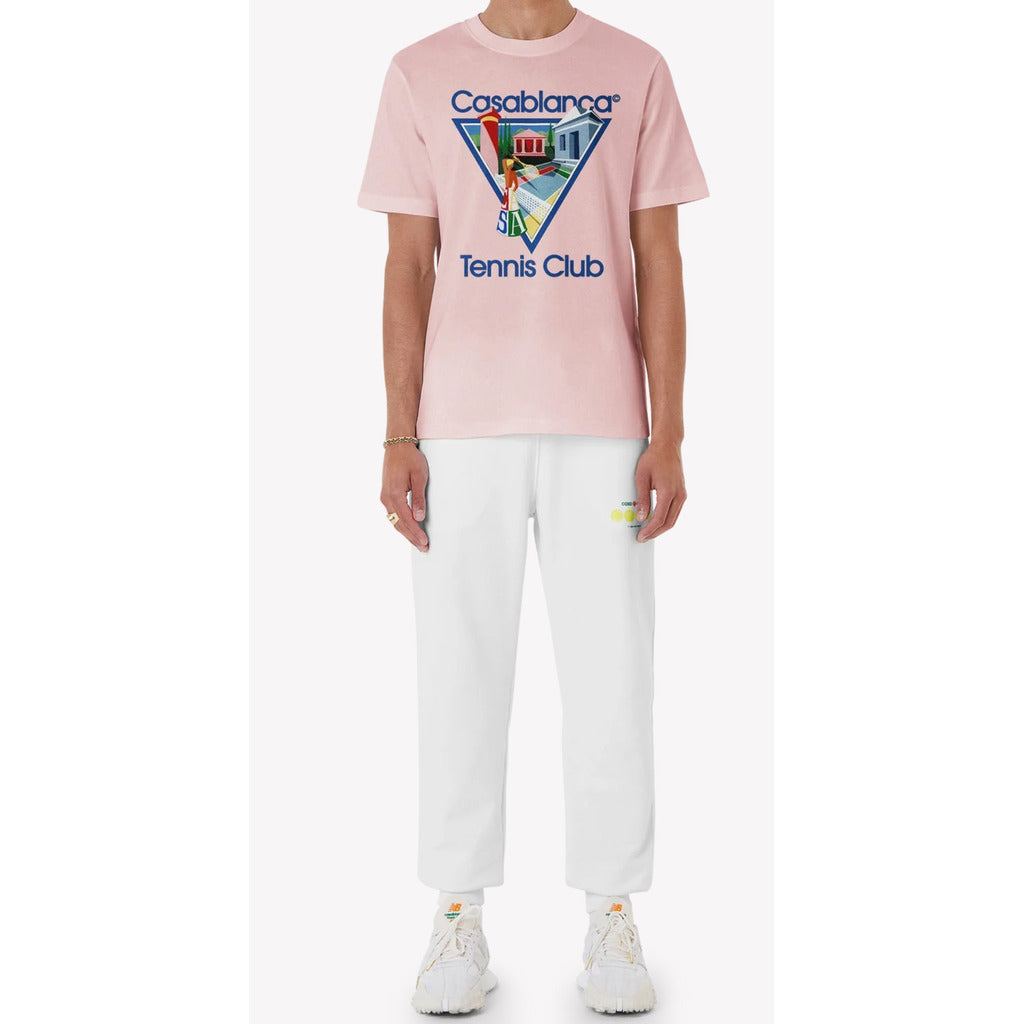 Casablanca t-shirt tennis club, pink