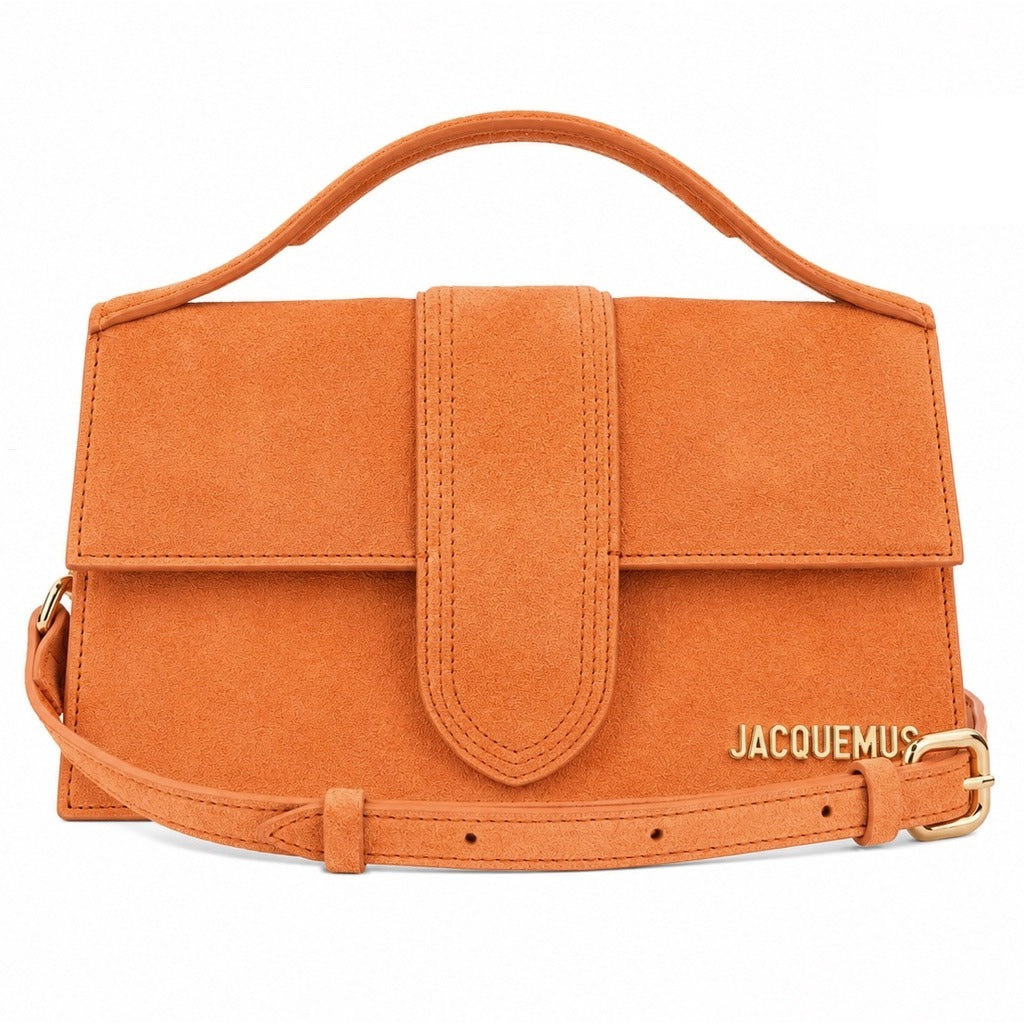 Jacquemus Suede Le Grand Bambino Gold — view 5