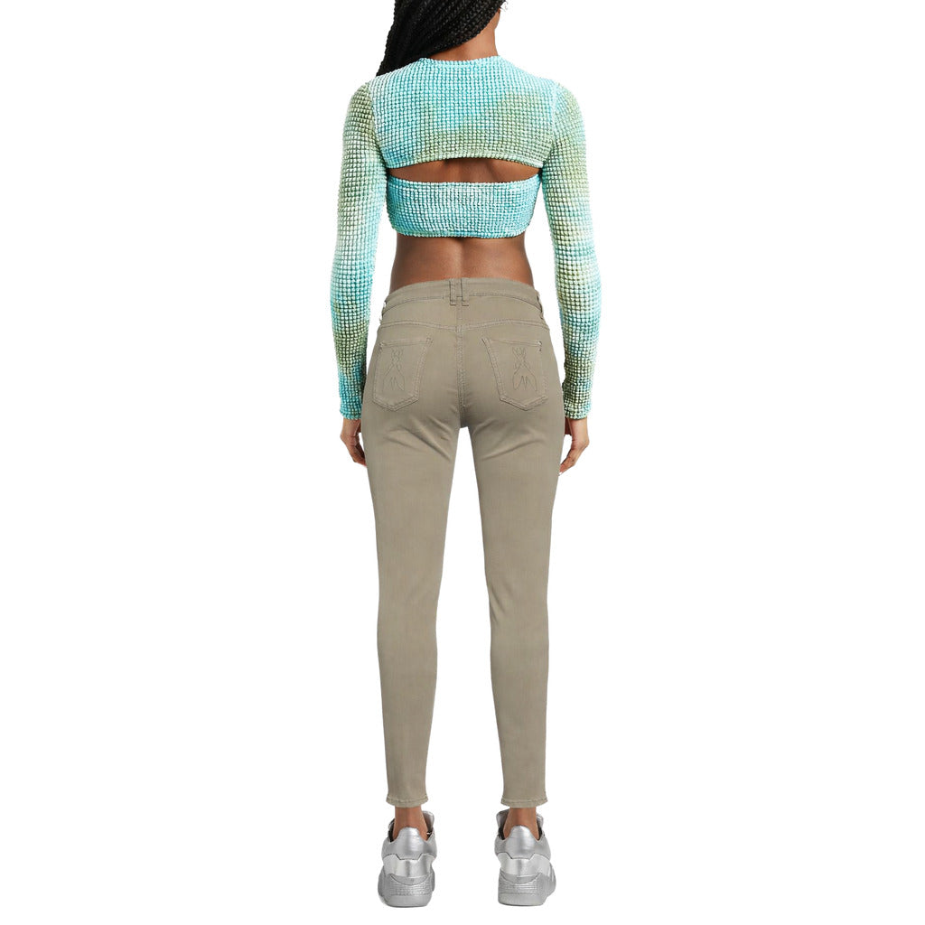Patrizia Pepe Cotton Trousers Regular Jegging — view 3