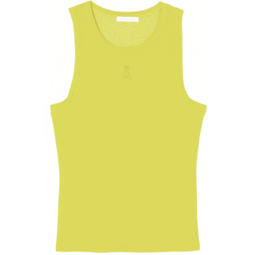 Patrizia Pepe Top Sunny Lime Yellow