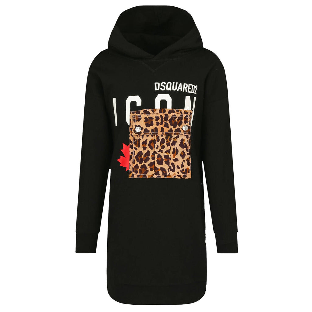 Dsquared2 Cotton Dress Black
