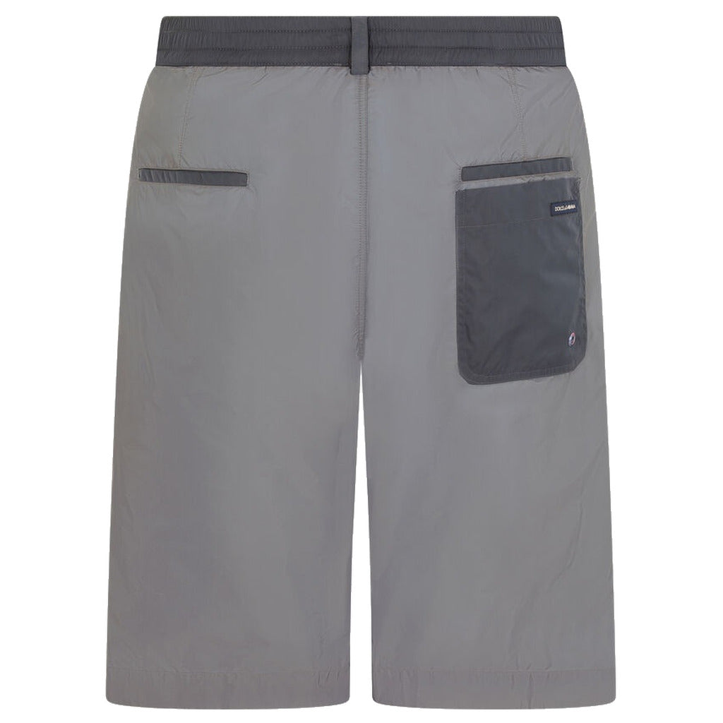 Dolce & Gabbana Nylon Swim Shorts Grey — view 2