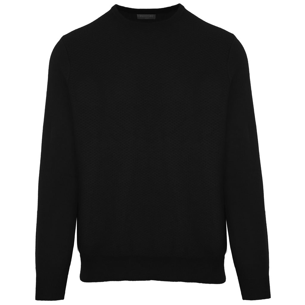 Malo Wool Paricollo Misto Cashmere Nero — view 2