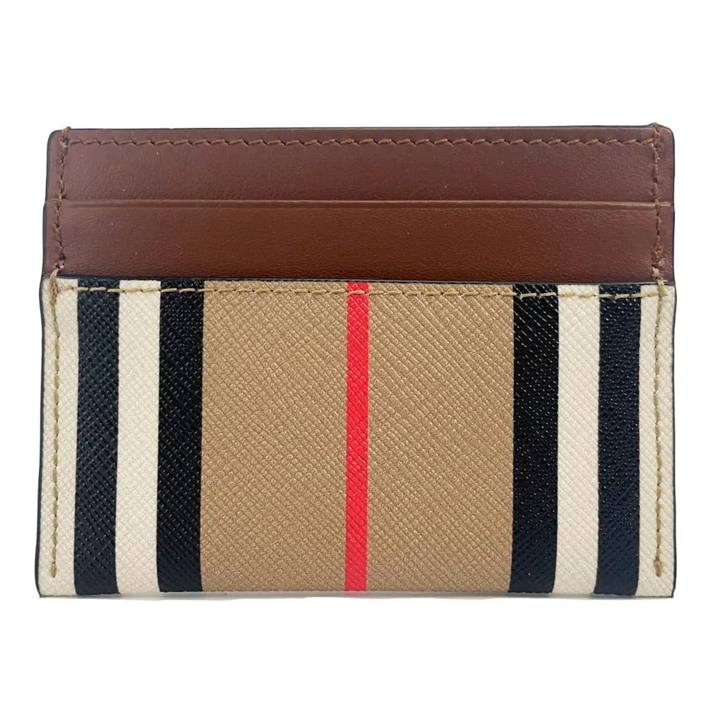 Burberry Sandon Tan Canvas Check Printed