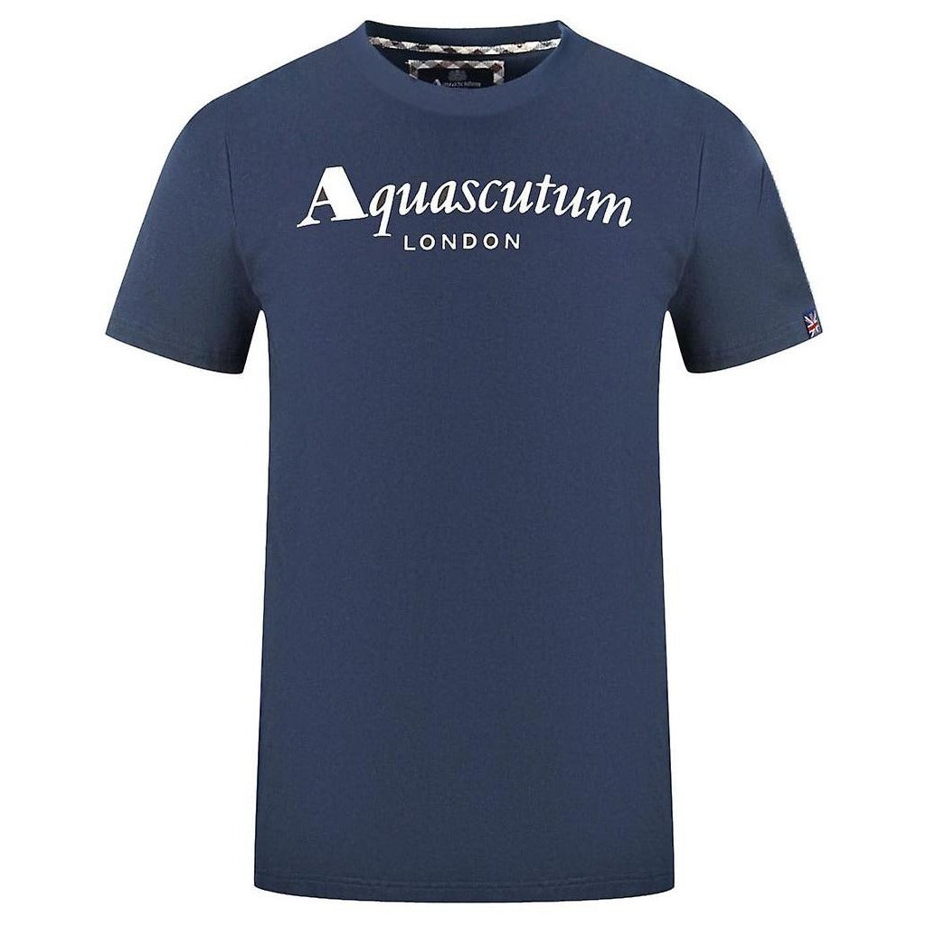Aquascutum Cotton Top Navy Blue — view 2