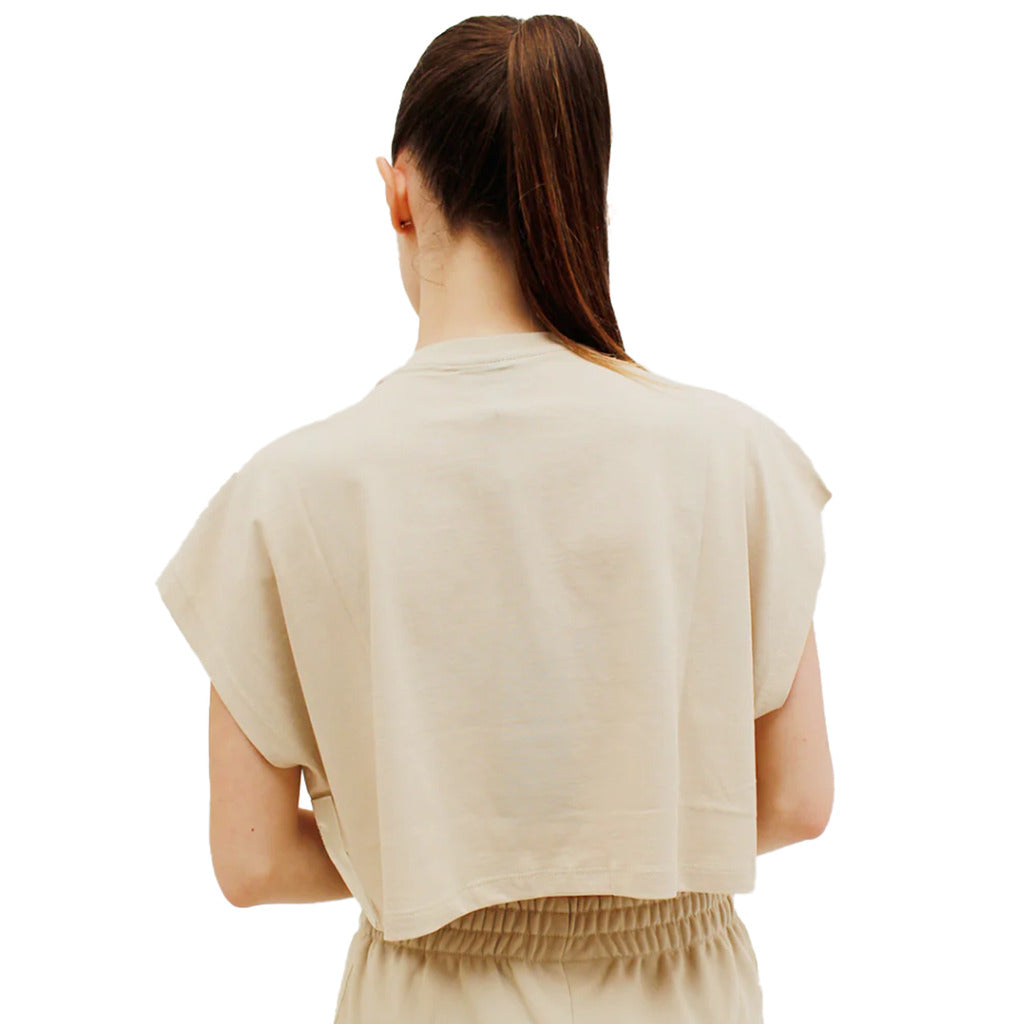Comme Des Fuckdown Cotton T-Shirt Corta Con Bande Laterali — view 2