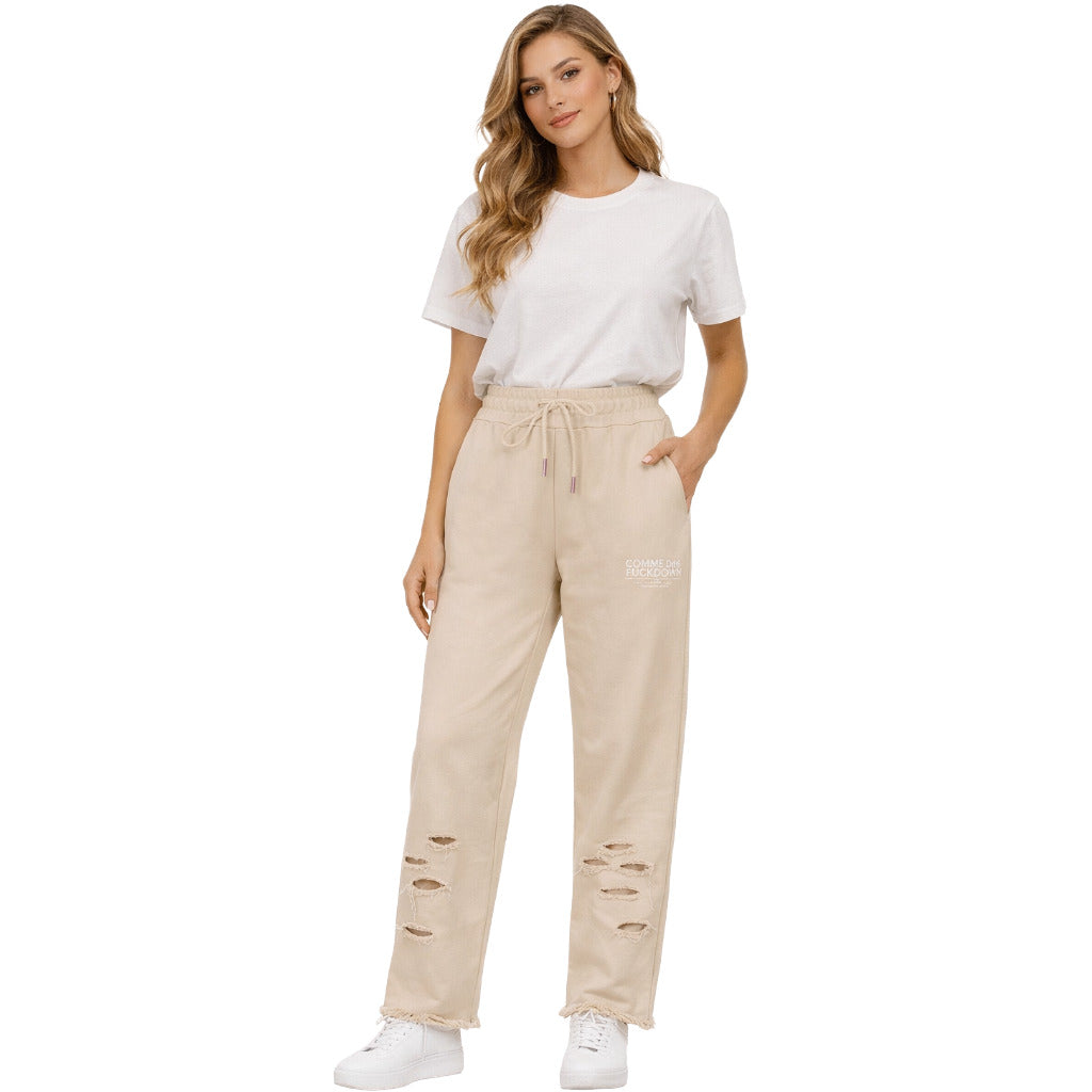 Comme Des Fuckdown Trousers Beige — view 3