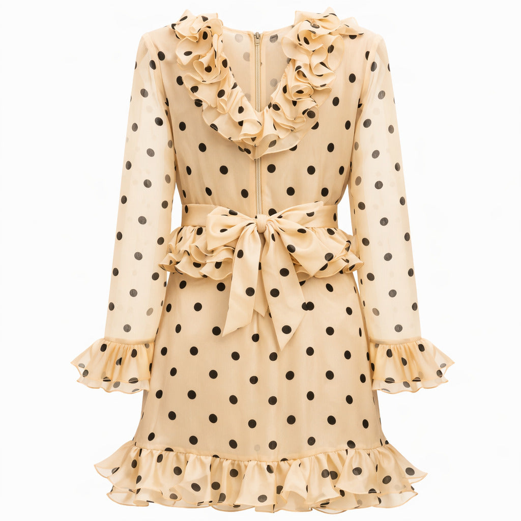 Valentino Garavani Dress Silk Polka-Dot — view 2