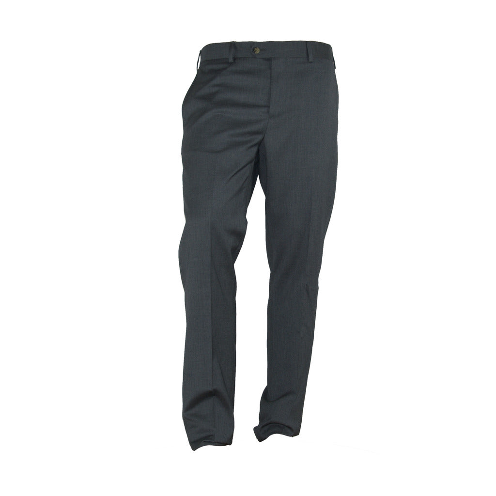 100% Milano Polyester Viscose Trousers Grey