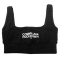 Comme Des Fuckdown Cotton Top Crop In Costina
