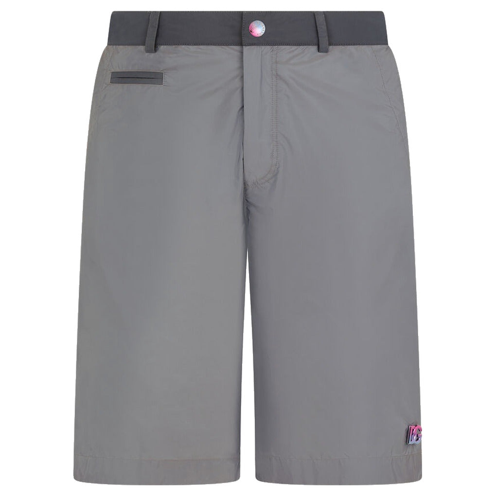Dolce & Gabbana Nylon Swim Shorts Grey