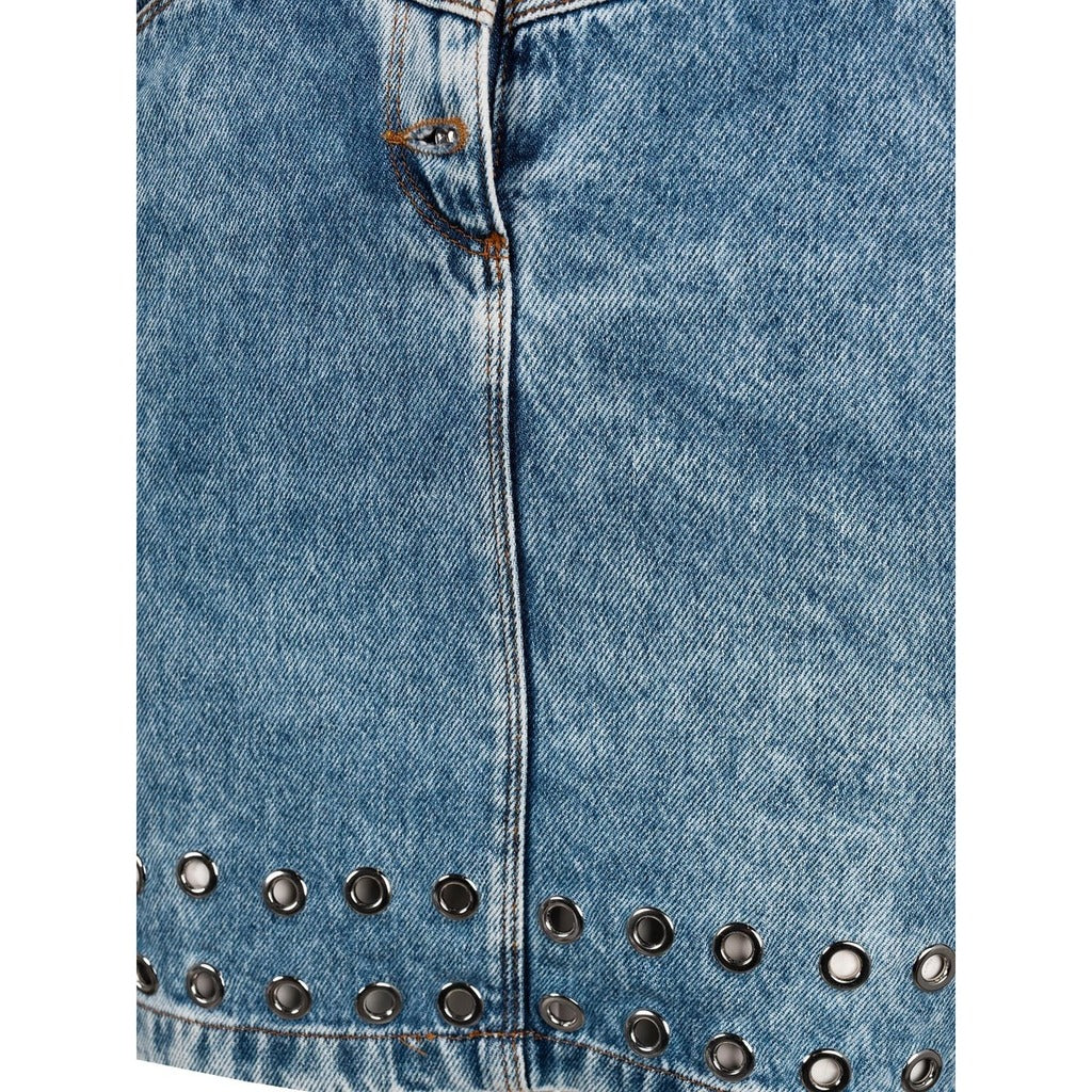 Patrizia Pepe Skirt Denim Washed — view 6