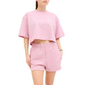 Comme Des Fuckdown Cotton Short Con Ricamo Pink