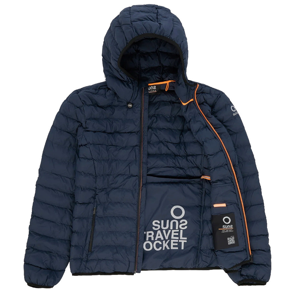 Suns Quilted Jacket Blue — view 3