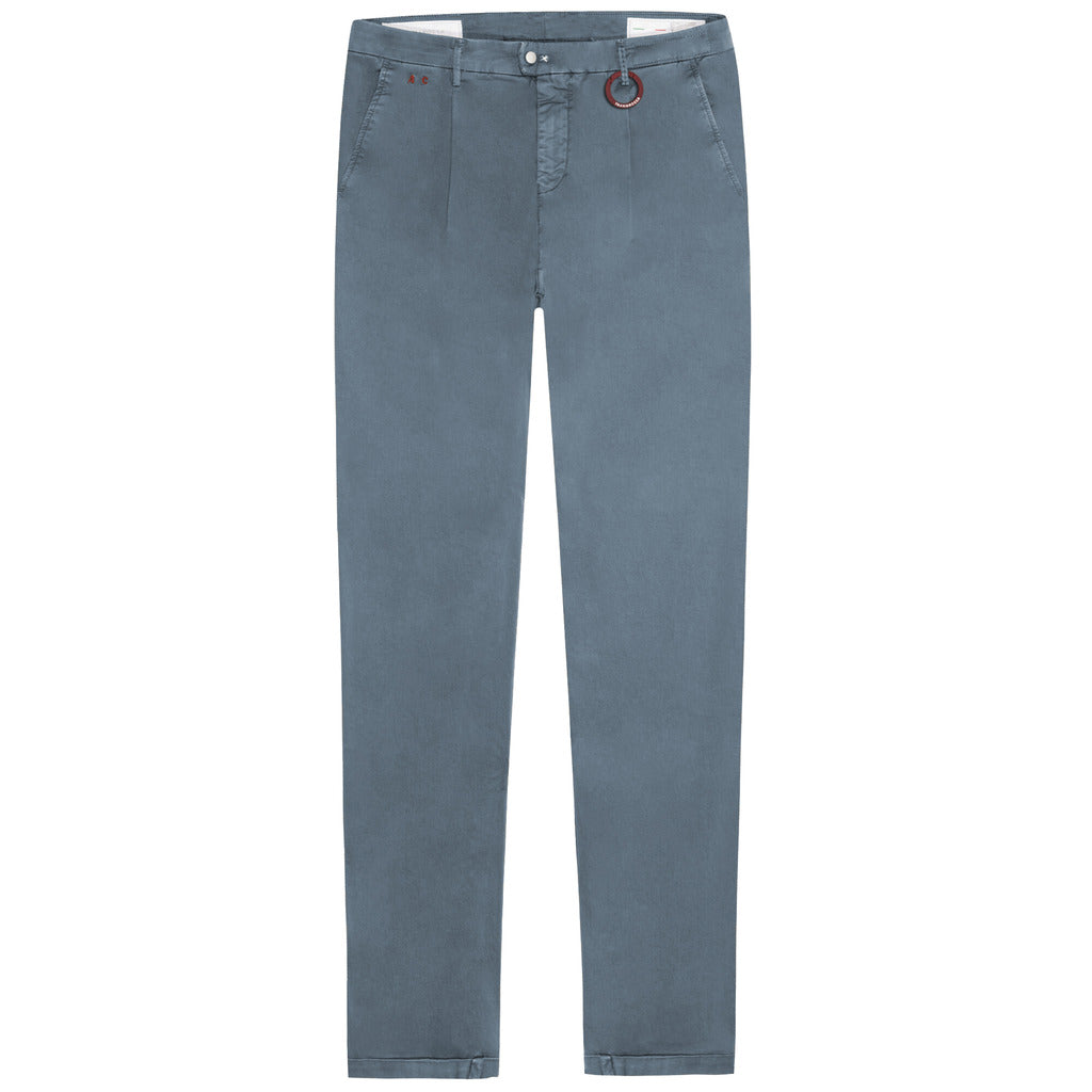 Tramarossa Cotton Trousers Alberto Cloud Light Blue