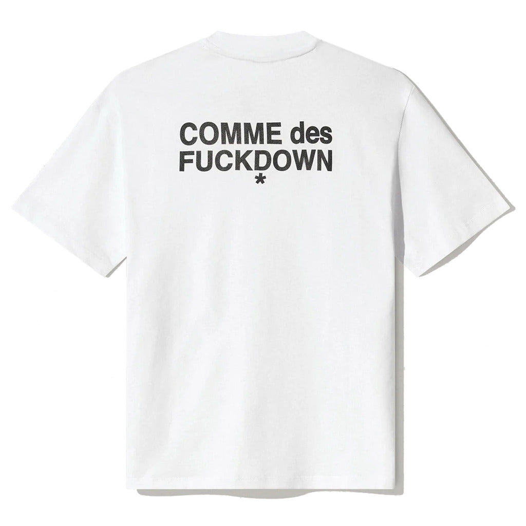 Comme Des Fuckdown T-Shirt Stampa Logo — view 3