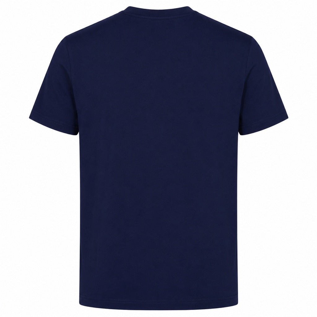 Balmain Cotton T-Shirt Stampa Logo Silver — view 3