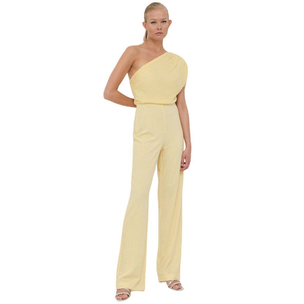 Patrizia Pepe Viscose Tuta Clarity Yellow — view 3