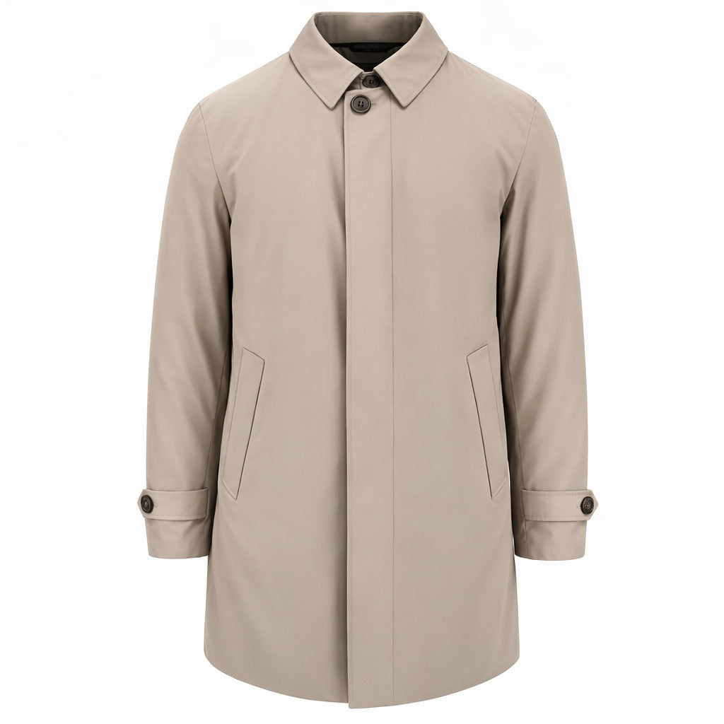 Herno trench coat jacket, white