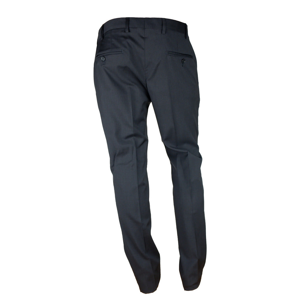 100% Milano Wool Suit Black — view 4